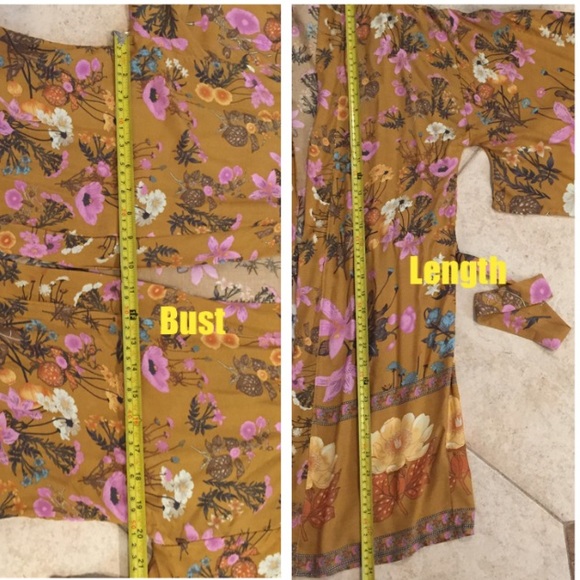 Bohemian Duster Kimono Top - Picture 8 of 8